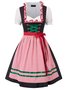 Dirndl Oktoberfest Semester Blommig Regelbunden passa