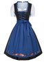 Dirndl Oktoberfest Semester Blommig Regelbunden passa